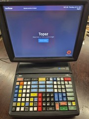Verifone Topaz II XL M050-02-410-NAA Touchscreen Sales Register