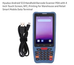 Android 12 OS Handheld Terminal 1D 2D Barcode Scanner Data Collector 4G WiFi GPS