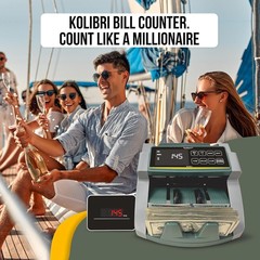 Advanced Bill Counting Machine with Multi-Language Detection & 1-