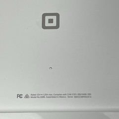 Square Stand for 9.7&Prime; iPad POS Terminal Model: S089 (1st Gen) – White