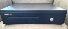 Volcora 500001 Black Electronic Auto Open Cash Register Drawer 3 Keys