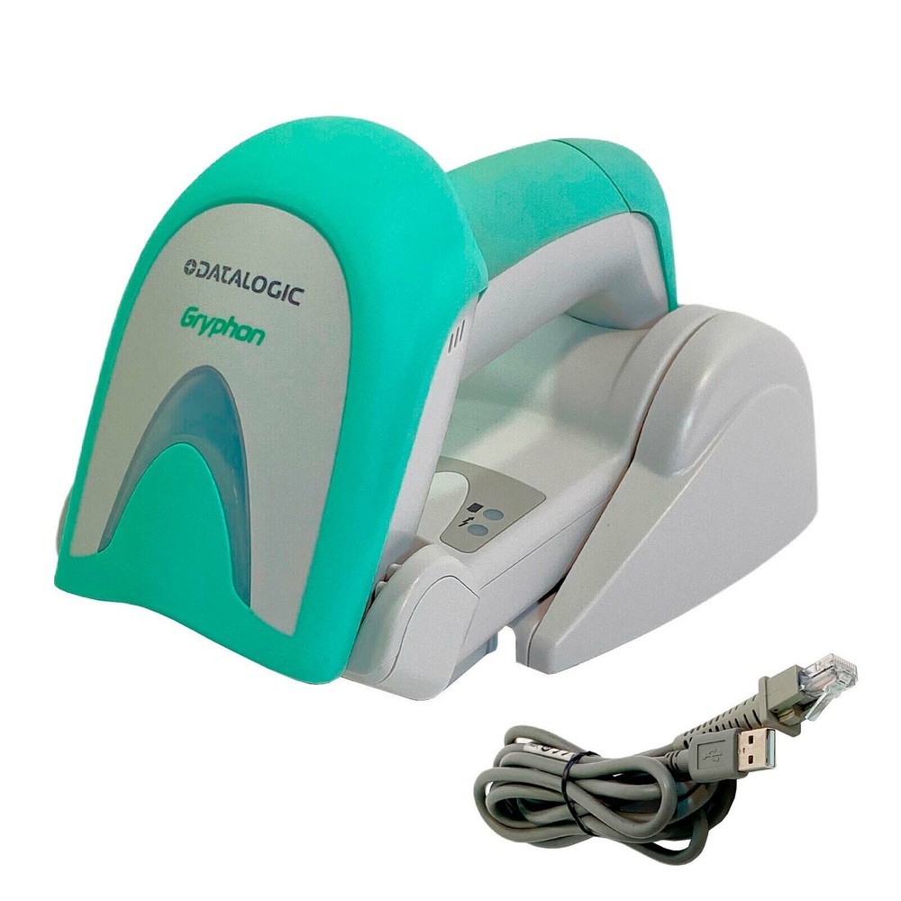 Datalogic Gryphon GBT4400 Barcode Scanner GBT4410-HC-C277 w/BC4010-HC-BT Cradle