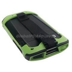 2PCS Green plus black Protective shell & Hand Strap for Zebra TC51 TC56 TC52