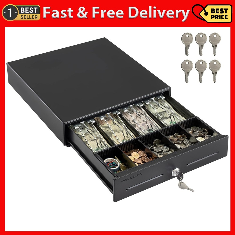 Electronic Cash Register Drawer for Point of Sale (POS) System