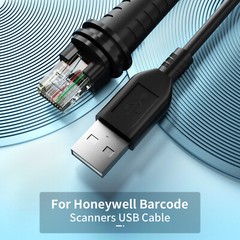 3M/5M CBL-500-300-S00 Coiled Cable Type A USB to RJ45 For Honeywell Scanner