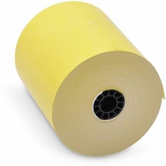 ICONEX Thermal Receipt Paper Roll – 3 1/8&Prime; x 230 ft – Yellow – 50 / Carton