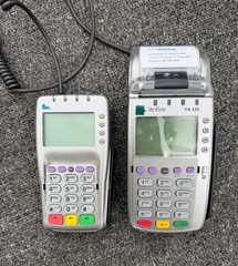 Verifone VX520 Credit Card POS Terminal DIAL/ETH/CTLS w/ Swipe EMV Chip Reader