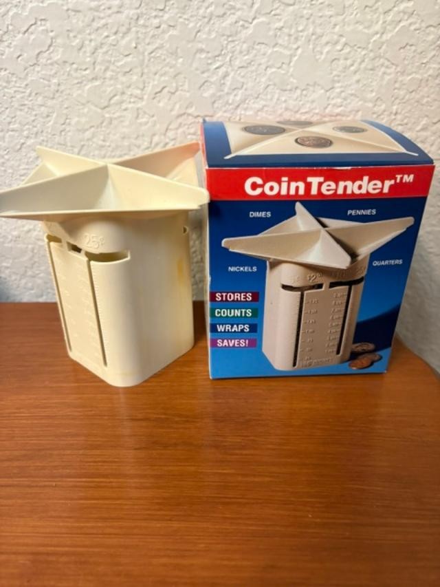 Coin Tender Sorter with box Manual