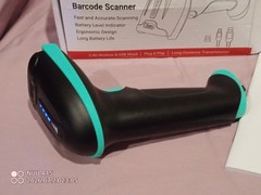 TERA 5100 1D Laser Barcode Scanner 2.4G Wireless USB Wired Orange