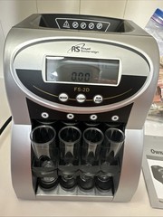 Royal Sovereign FS-2D Digital Coin Counter 2 Row Large Coin Capacity