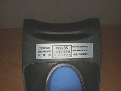 NetumScan NSL3S CCD Barcode Scanner w/ USB Cable (No Dongle/Stand) Fully Working