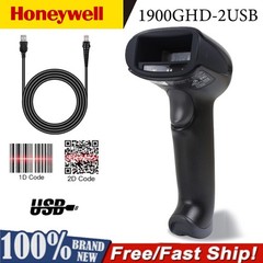 Honeywell 1900GHD-2USB High-Density 2D USB Handheld Barcode Scanner w/ USB Cable