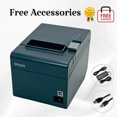 Epson TM-T20II M267A Compact Thermal POS Receipt Printer USB Serial BUNDLE