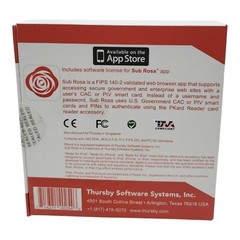 Thursby Apple Plug-in Smart Card Reader with Lightning Connector Including