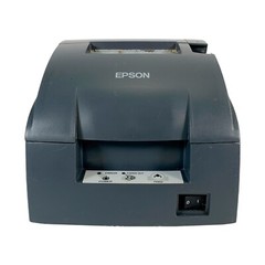 Epson TM-U220B Dot Matrix POS Receipt Printer Serial with AC Adapter TESTED