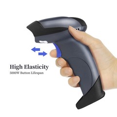 NETUM 2D Barcode Scanner with Stand USB 2.0 Wired QR Code Imager Automatic Barco