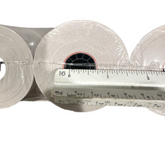 Staples 176511 Recycled 1-Ply Paper Rolls 2.25”X130’ 12 Rolls Pack 18237 New