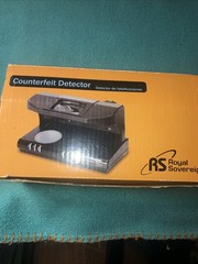 Royal Sovereign Counterfeit Dectector Model RCD -3 Pre-Owned LOT G