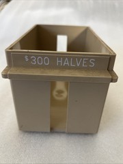 Vintage Coin Tray-Extra Capacity-Halves $300 AI-SB5 PAT 3,231,074