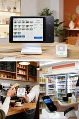 Square Card Reader Dock 2nd Gen – Detachable USB-C Stand with Anti-Slip Button