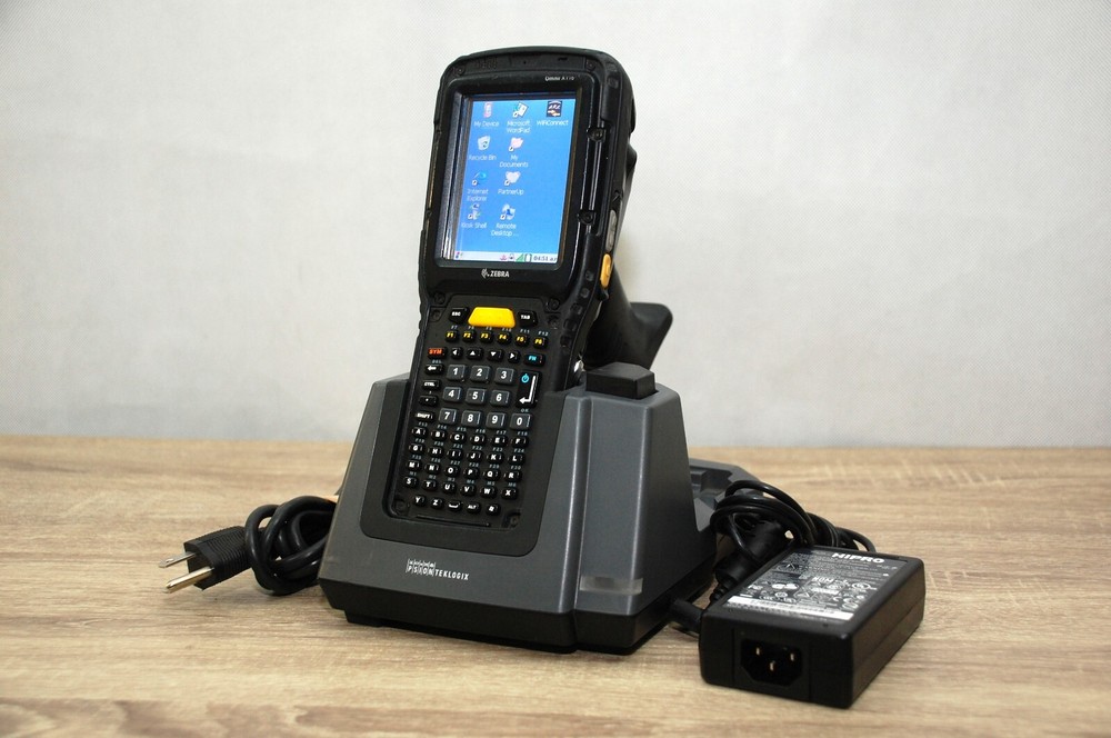 Zebra Psion Omnii XT15 7545XA Mobile Barcode Scanner CE6.0 1D Lorax w/ Cradle