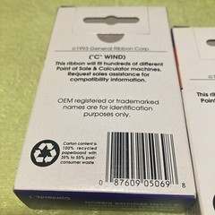 General Ribbon GRC Universal Ribbon E201 NTBR NOS 3 boxes New