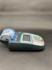 Hypercom Optimum T4100 Credit Card Terminal Works *Parts Only*