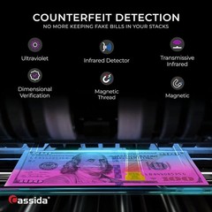 5520 UV/MG Money Counter ValuCount Add Batch Modes