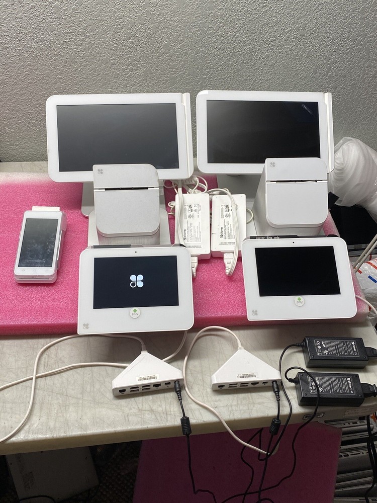7@Mixed CLOVER STATION 1.0 13 » TOUCH SCREEN (Model C100)AND PRINTER)Model P100)