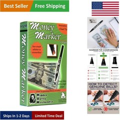 12 Counterfeit Detection Pens with Red Ink – Essential Currency Check Tools