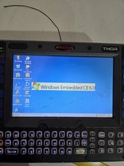 Honeywell Thor VM1 C Vehicle-Mount Computer With Dock And Power Cords