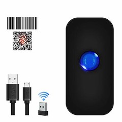 Mini Bluetooth 2D Barcode Scanner Portable 1D QR Image PDF417 Barcode Scanner