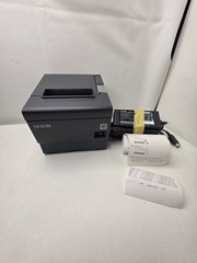 Epson TM-T88V M244A Thermal Receipt POS Printer USB Tested w/ Power Supply #2