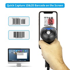 NETUM L8 Wireless 2D Barcode Scanner and L5 Wired 1D/2D QR Bar Code Reader…