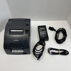 Epson TM-U220B Receipt Printer M188B with New Ribbon and Power Adapter Tested