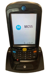 4 x SCANNER SYMBOL MOTOROLA PDA HANDHELD MC55 MC5590-PUODKRQA7WR -4+CHARGER+BAT