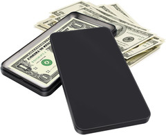 5 PCS Black Metal Cash Box Money Box for Cash Single Row Currency Tray Money Hol