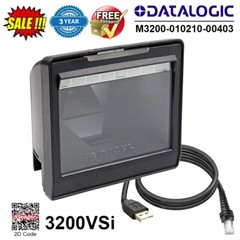 Datalogic M3200-010210-00403 2D USB Hands-free Area Imager Barcode Scanner+Cable