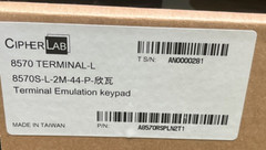 Cipher Lab 8570 TERMINAL L 8570S-L-2M-22-P, Terminal Emulation keypad, Pistol