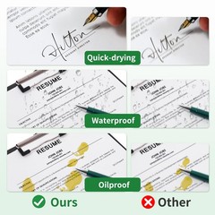 Thermal Printer Paper 8.5×11 US Letter, Quick-Dry, 200 Sheets, Portable Print…