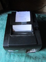 Star TSP100 Eco Futureprnt USB POS Receipt Printer, Works, w/ USB & Power Cables
