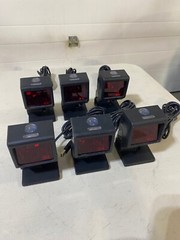 QUANTUM T BARCODE SCANNER MS3580 5V — Lot of 6 Tested Working!