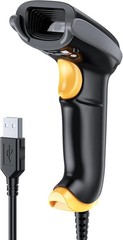 TEEMI T22N 2D USB Barcode Scanner QR Data Matrix PDF417 No Stand