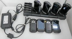 Lot 8 Zebra Symbol TC70 Barcode Scanner TC700H-KC11ES-01 Android+Charger Station