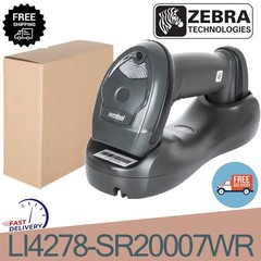 Zebra Motorola LI4278-SR20007WR Wireless Handheld Barcode Scanner W/USB Cable US