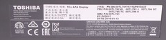 Toshiba TCx APA Display; 2×20, USB, Iron Grey, 00TL791