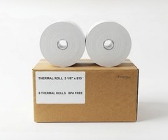 Thermal ATM Receipt Paper BPA Free 3 1/8” X 815’ Heavy Weight 55 GSM Paper
