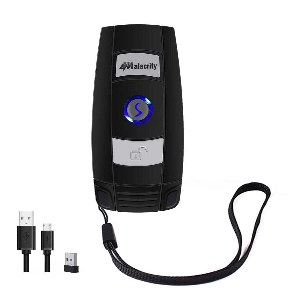 Bluetooth Barcode Scanner Portable Mini 1D Handheld 3-in-1 Reader Windows PC