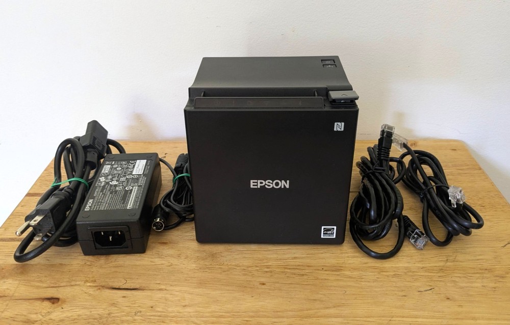 Epson TM-M30II Bluetooth, Ethernet & USB Thermal POS Receipt Printer M362B Black