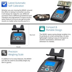 Money Counting Scale Note Coin Counter Machine Banknote Cash Currency UK ZZap